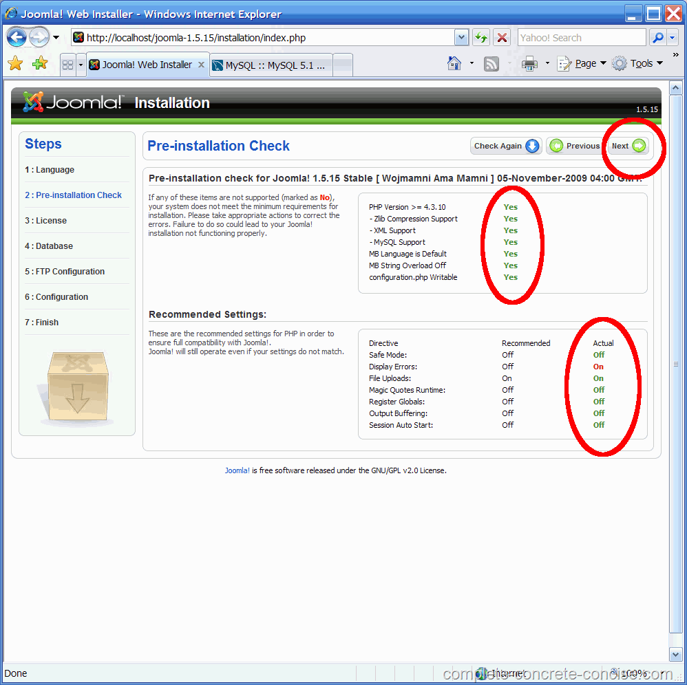 install joomla