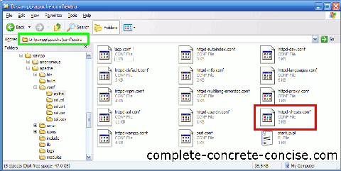 localhost domain change name concise concrete complete using file plain editor text open