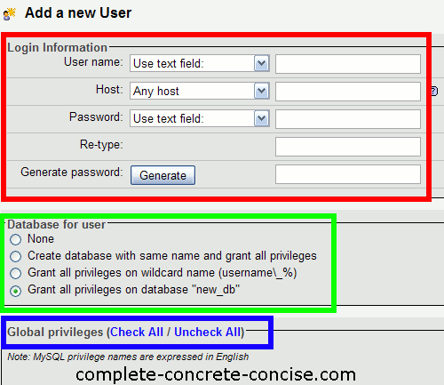 ampps set up mysql webserver