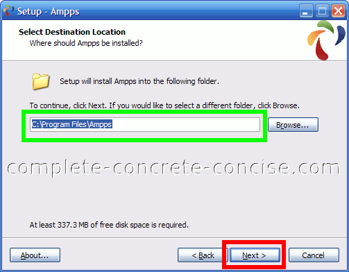 ampps root mysql password