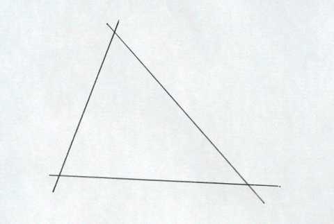 180 degrees triangle