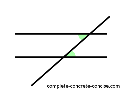 Write email Descriptive Excrete Proving Alternate Interior Angles are Congruent (the same) - Complete,  Concrete, Concise