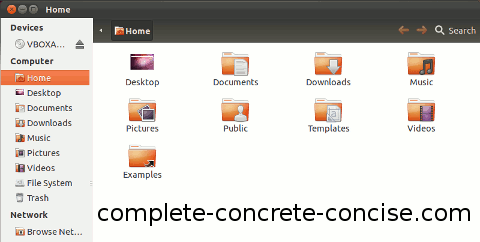 show hidden files ubuntu file explorer