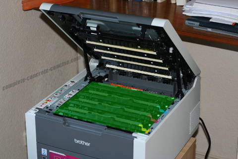 onvergeeflijk Mevrouw Durf Replacing the Toner Cartridge in a Brother HL-3140CW Printer - Complete,  Concrete, Concise